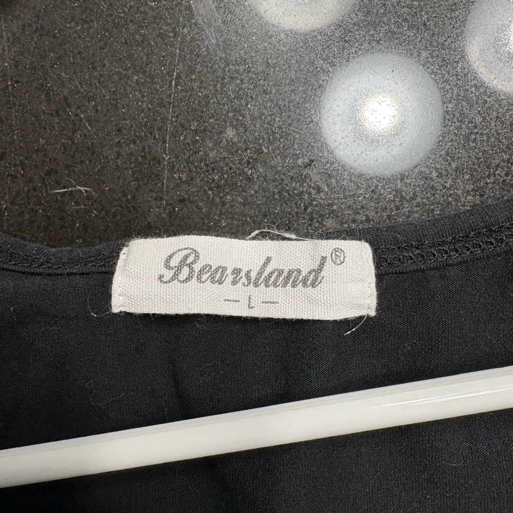 Bearsland Black nursing tank
